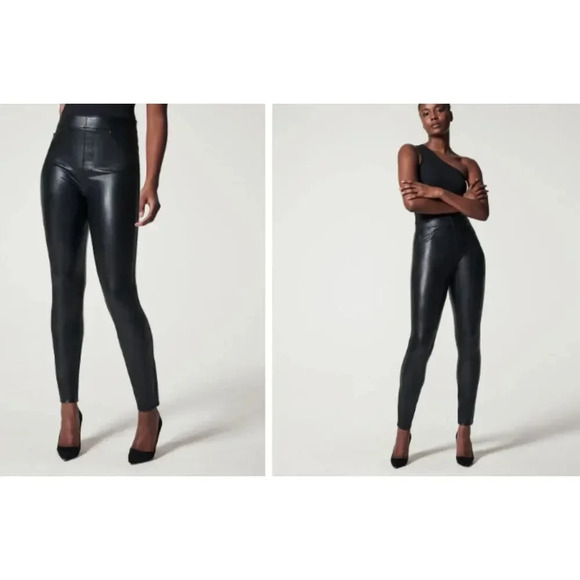 Spanx Like Leather Skinny Pant - Picture 1 of 11
